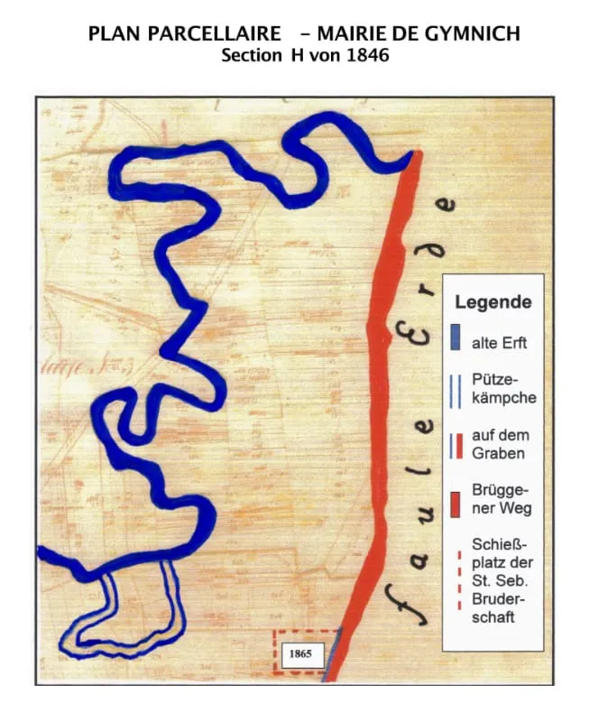 Lageplan des Vereinsgeländes
