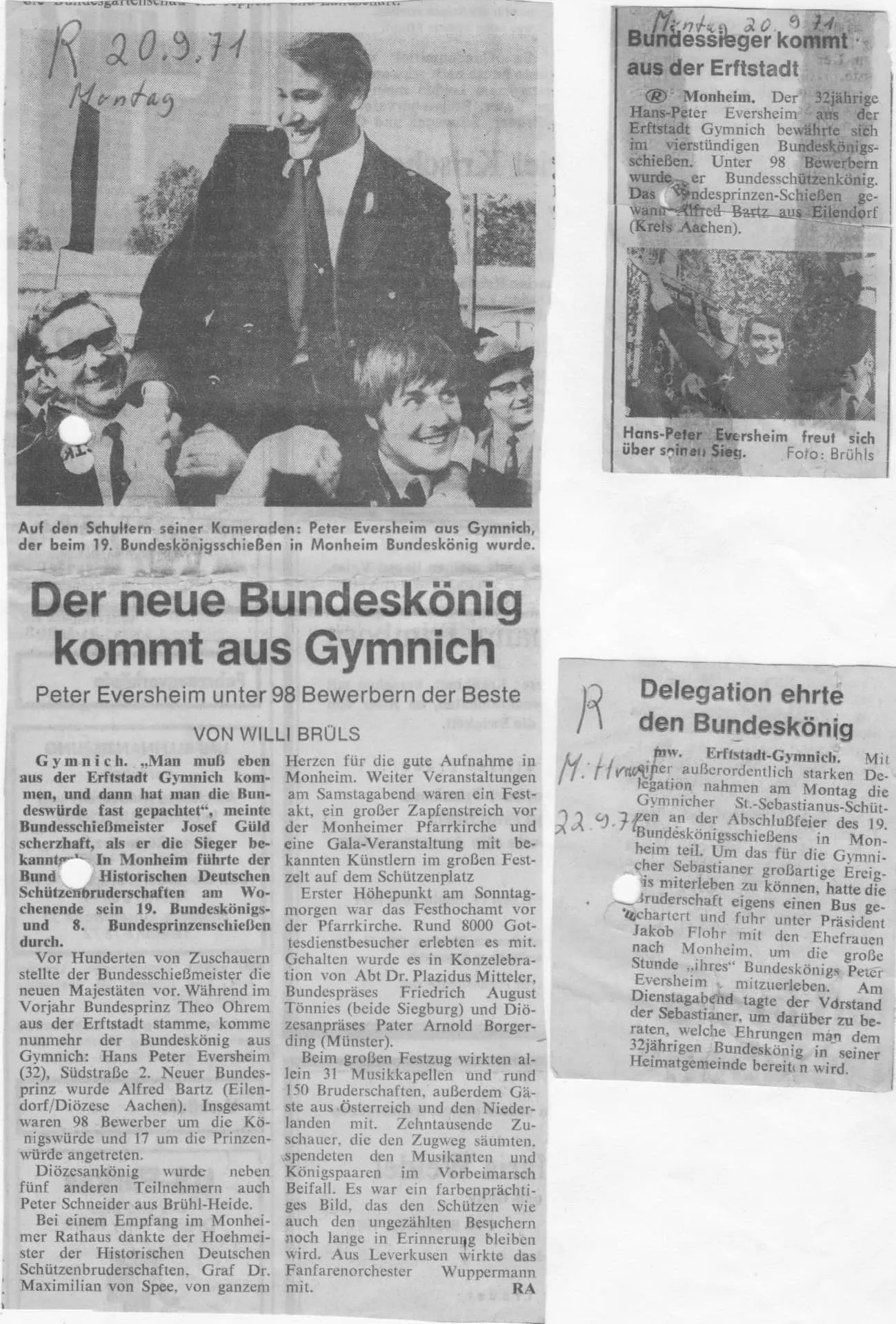 Zeitungsartikel aus der Kölner Rundschau