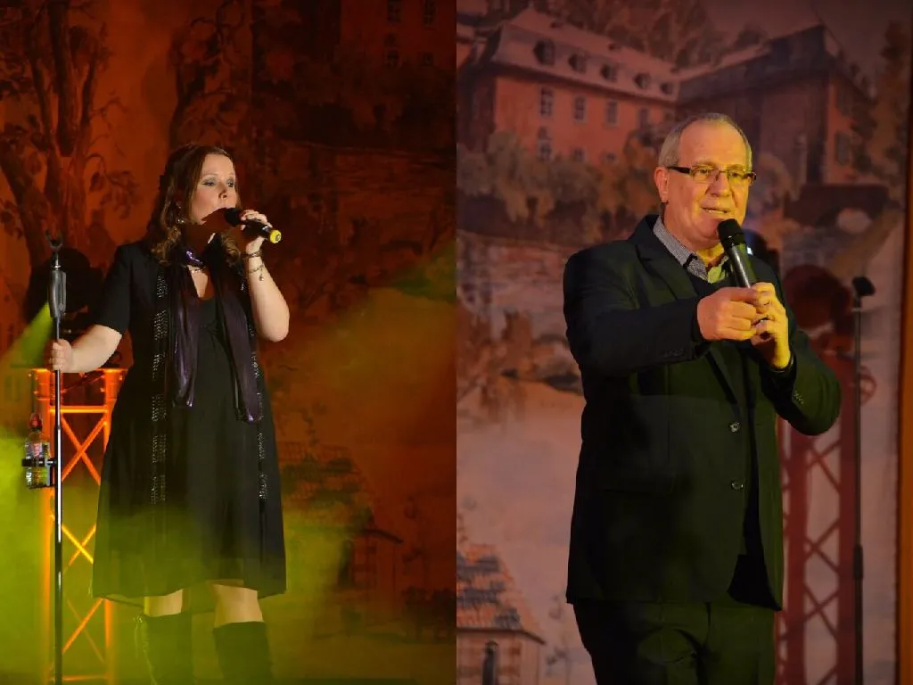 Sängerin Andrea Hoffmann und Kabarettist Ralph Kuhn