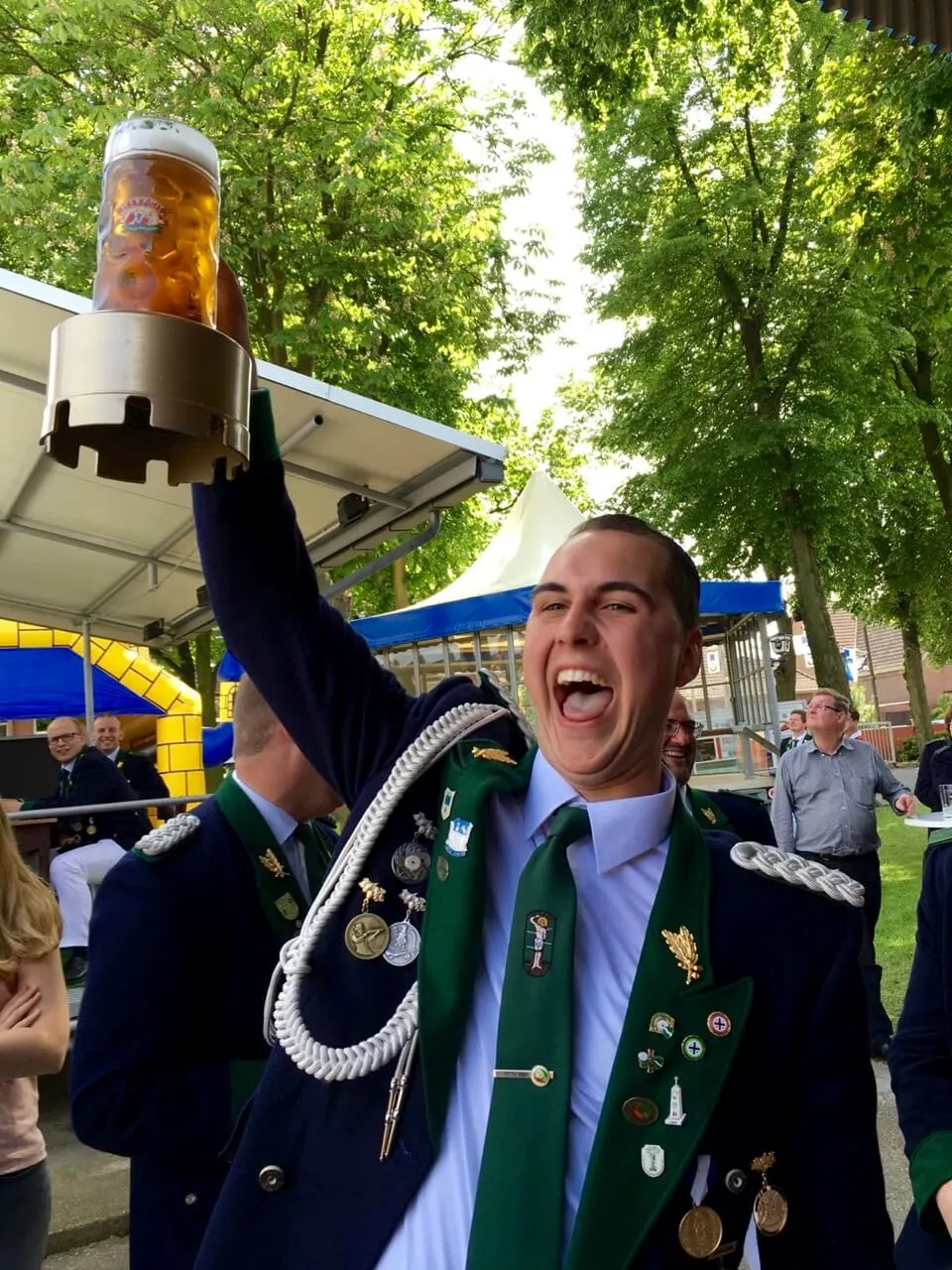Neuer Bierkönig: Daniel Ruhl