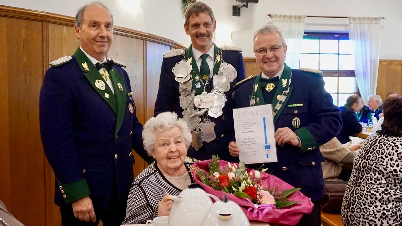 70 Jahre Bruderschaft - Maria Reimer