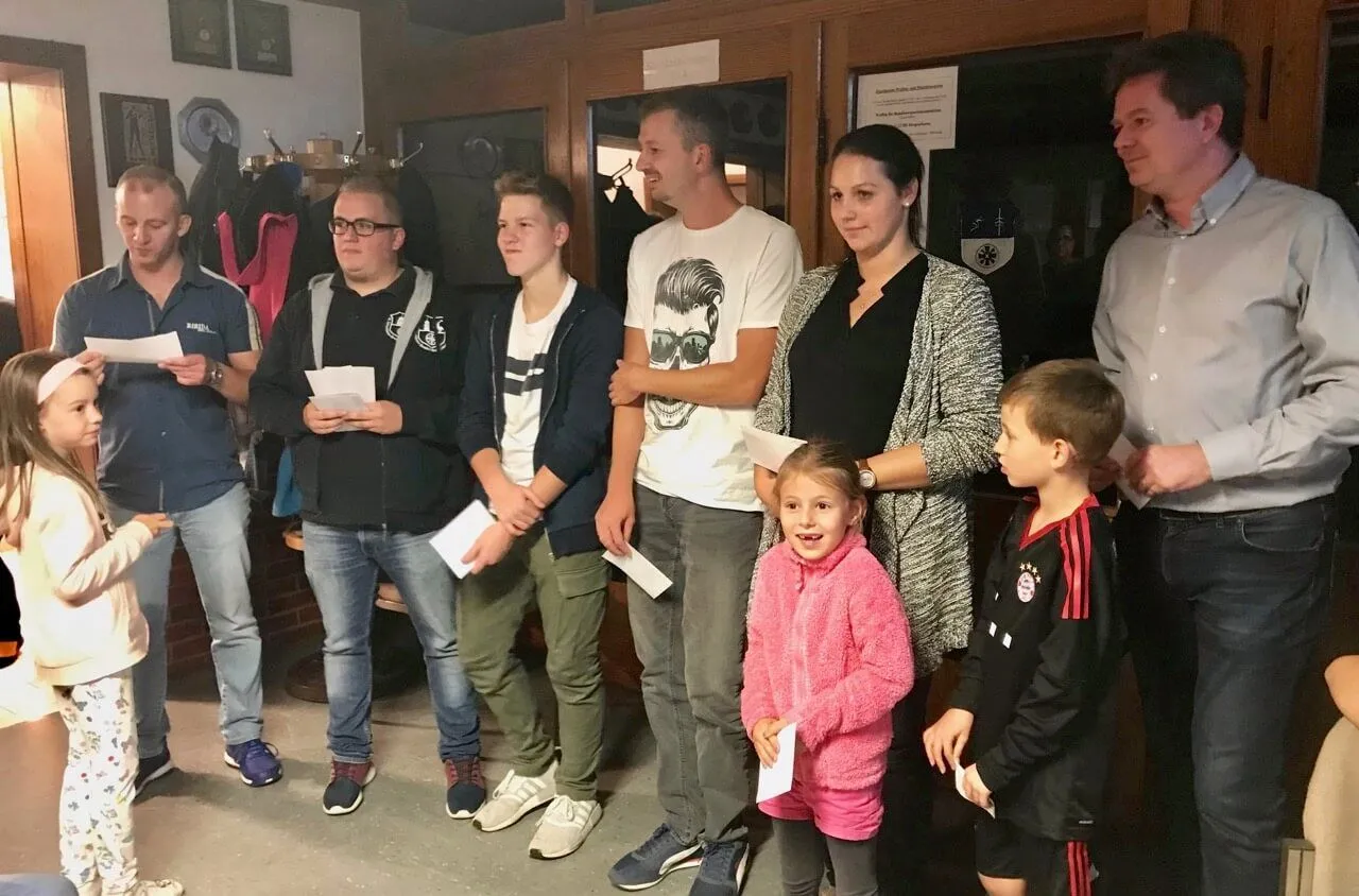 Dirk Bernartz und Chris Bergau bei der Siegerehrung