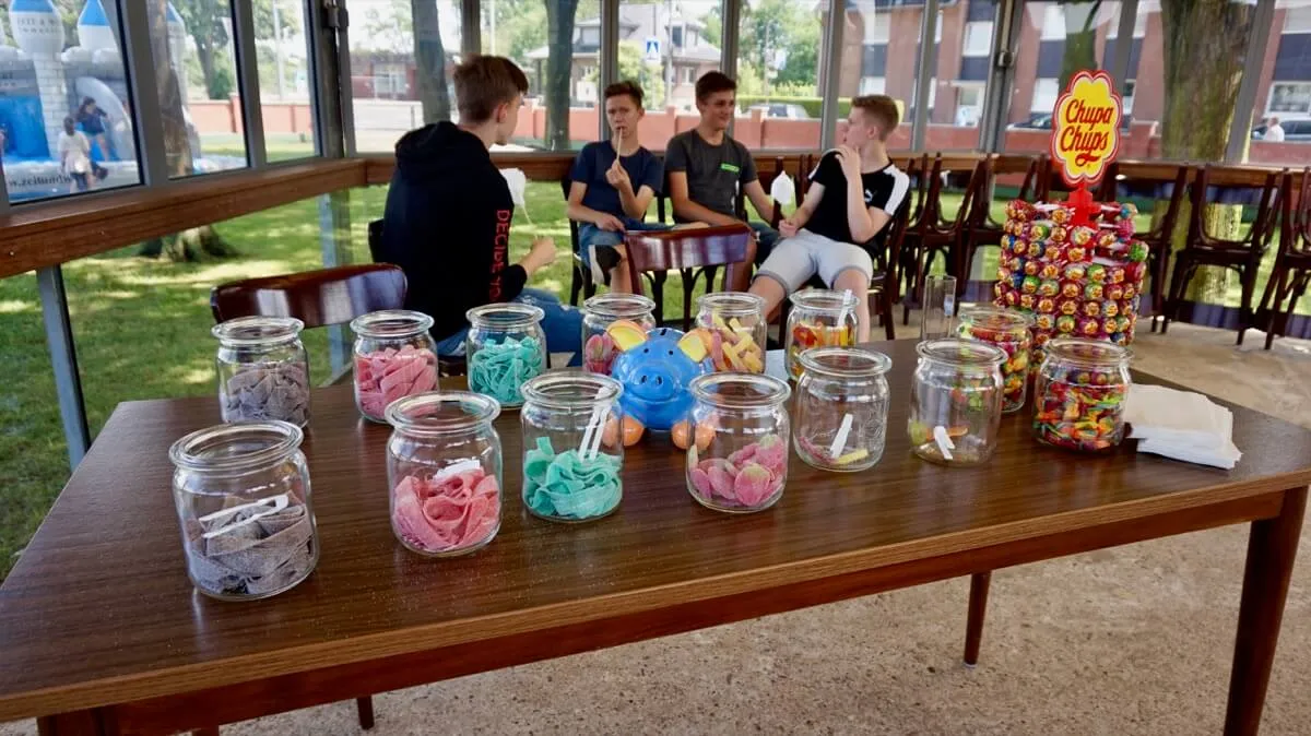 Candy Bar im Pavillion