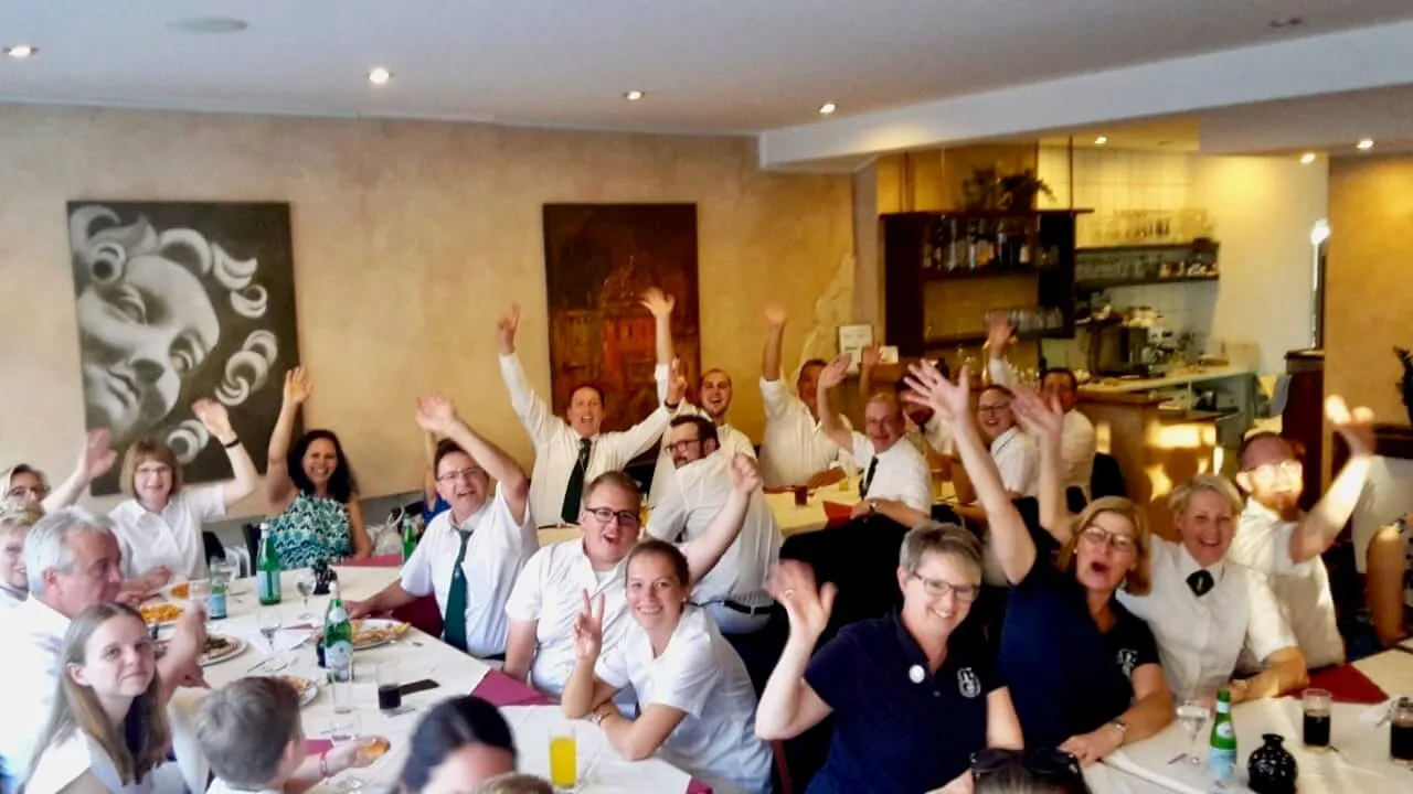 Ausklang in der Pizzeria