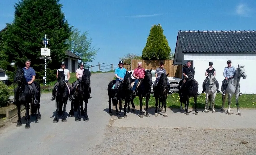 Reitstunde in Werdohl beim Reitstall Noelle