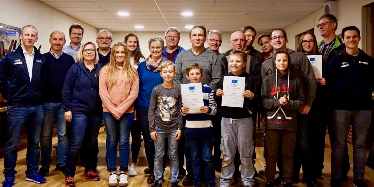 Gruppenbild Teilnehmer der Vereinsmeisterschaft