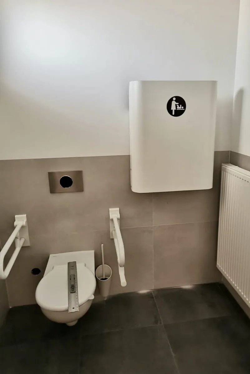 Neue Sanitäranlagen auf dem Schießstand 3