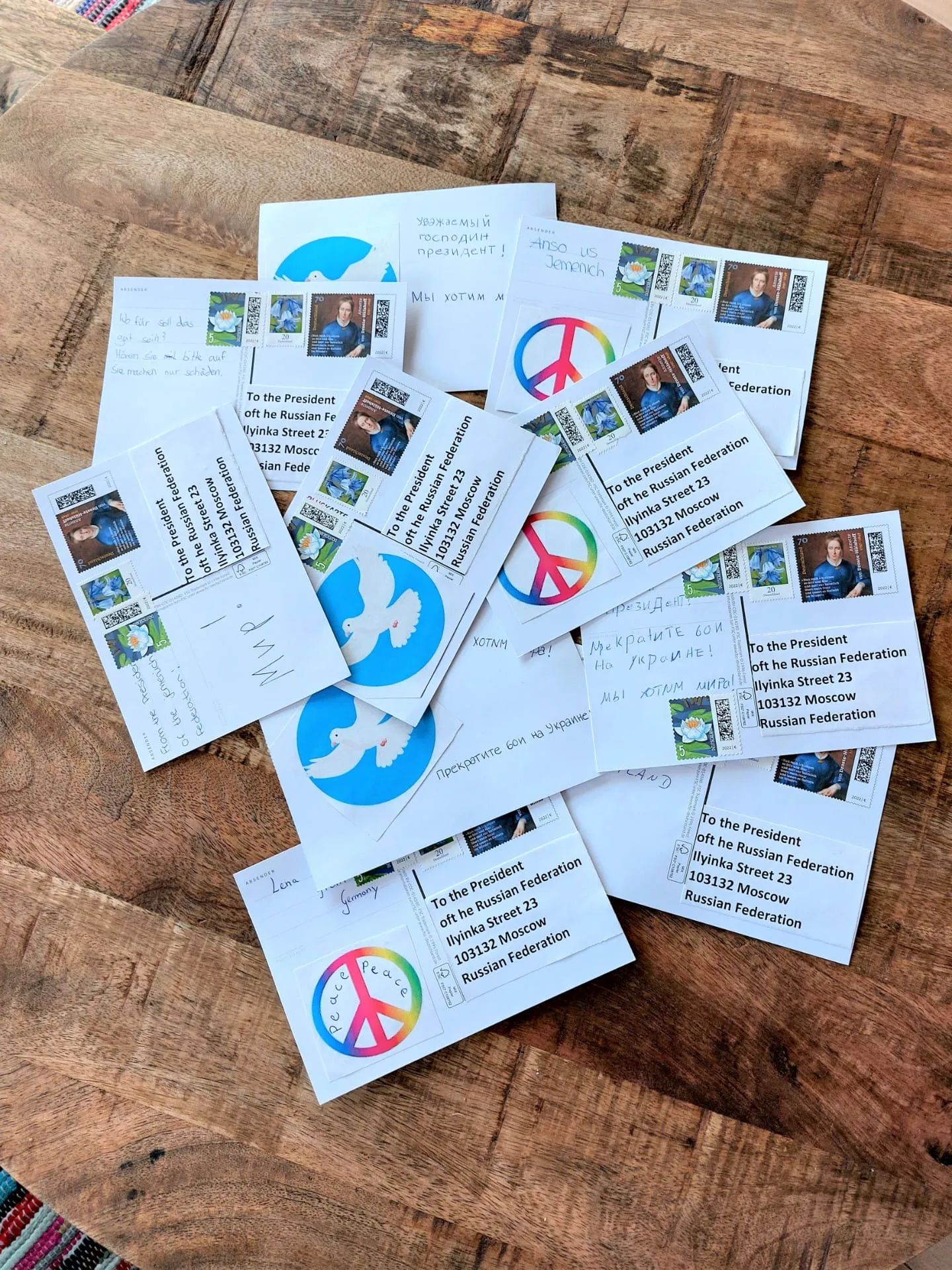 Postcardsforpeace