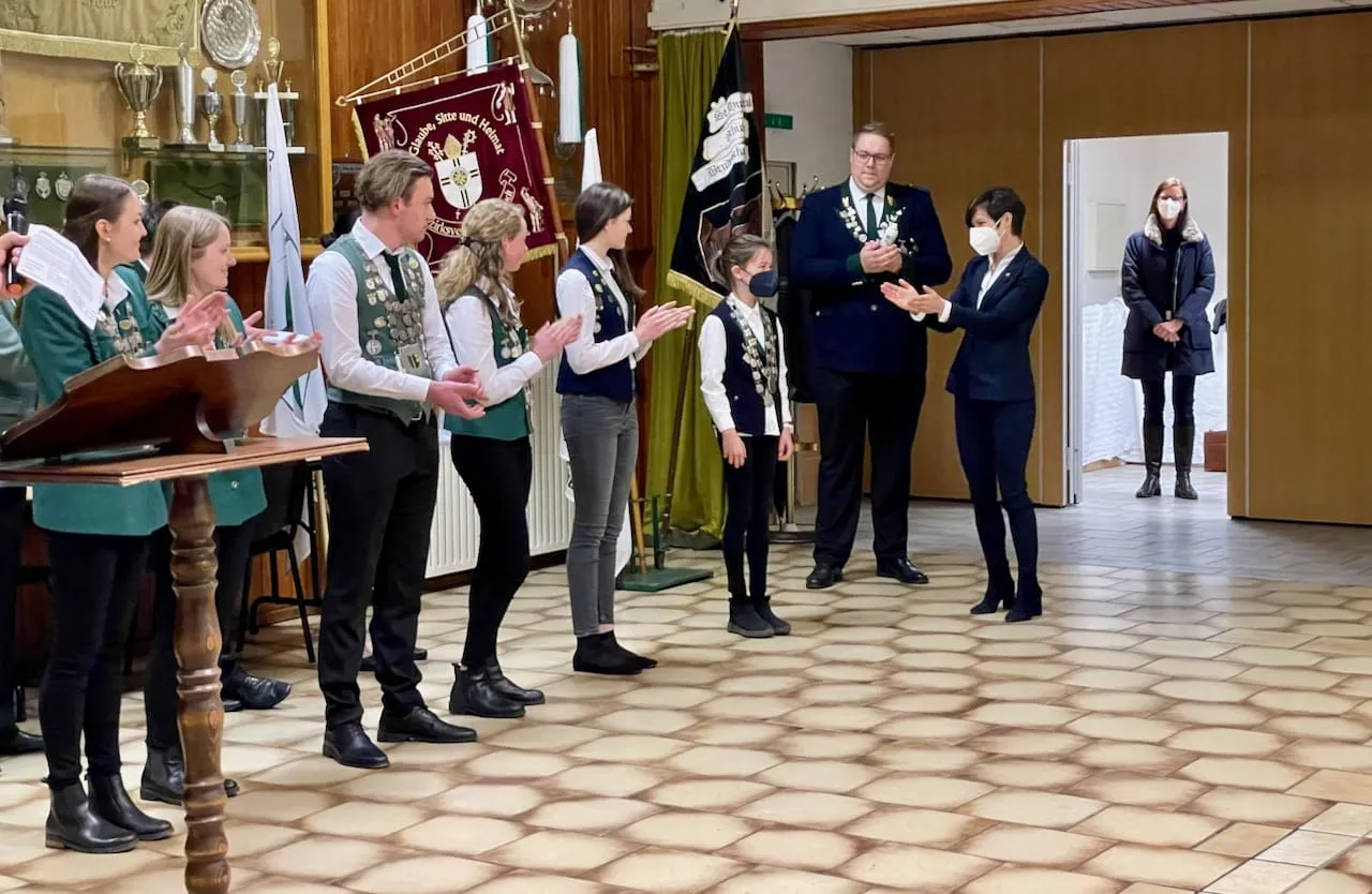 Jugendmajestäten der St. Seb. Bruderschaft Gymnich
