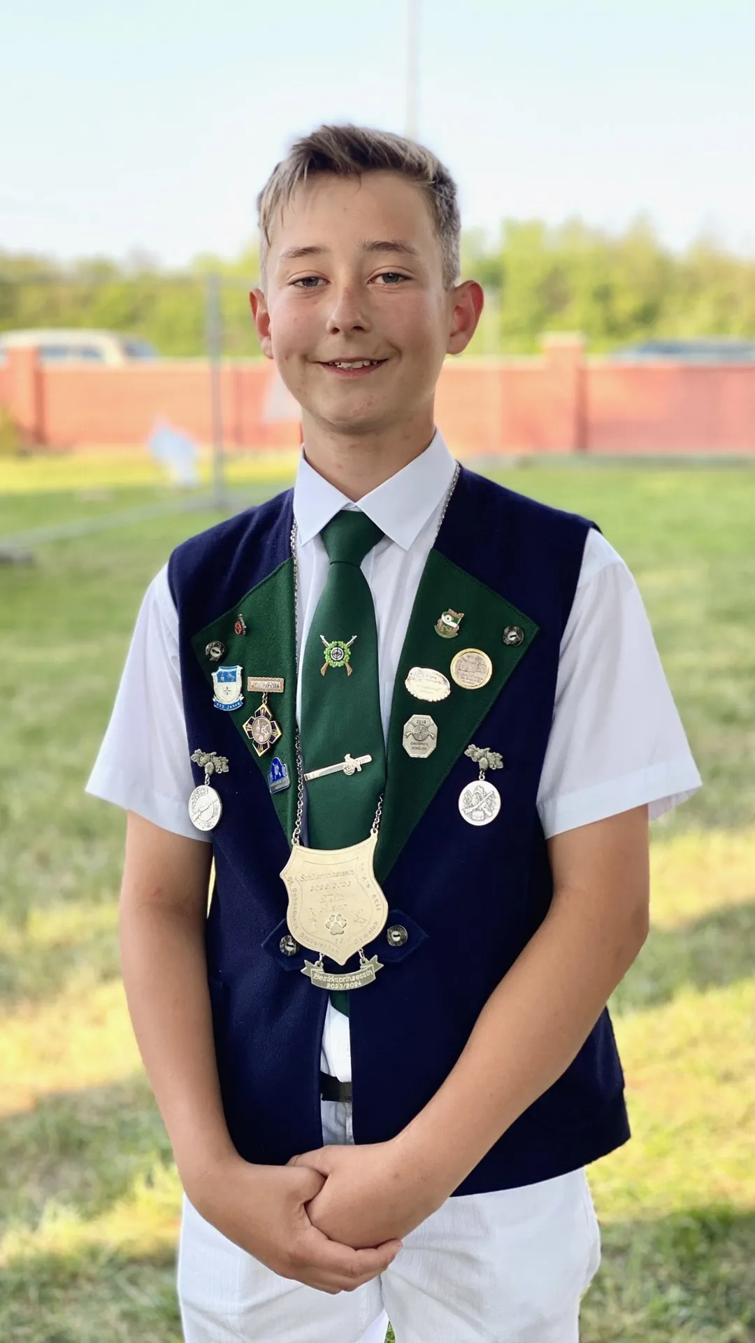 Neuer Schülerprinz Henrik Schorn