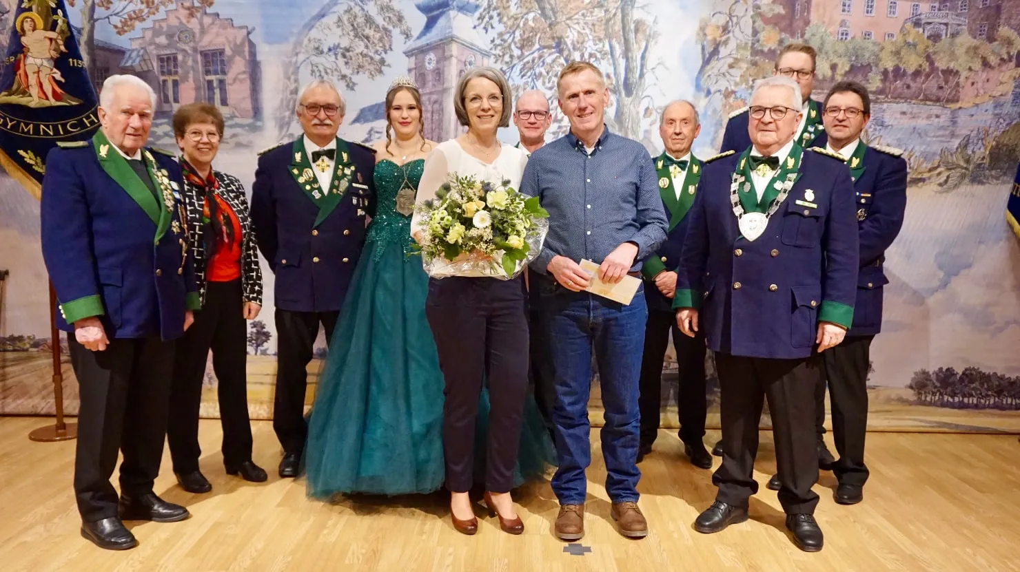 Ehrung für den Schießmeister Hans-Josef Axer