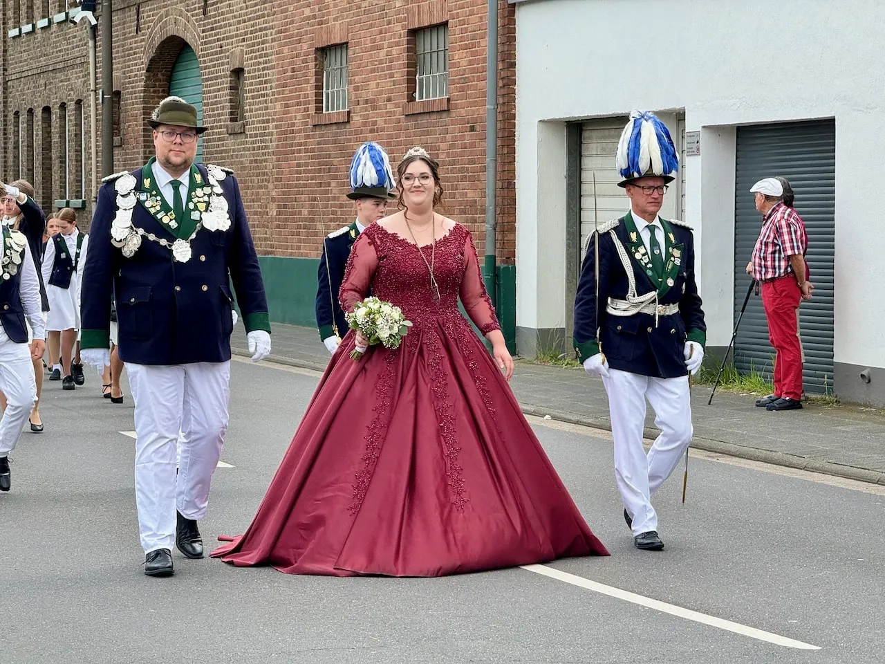 Jungschützenkönigin Laura Platzer und Freund Steffen Klein