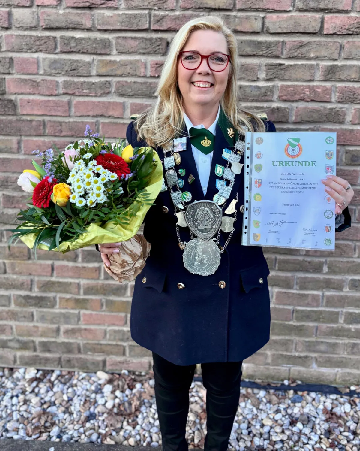 Neue Kreiskönigin im Kreis 10.2 Judith Schmitz