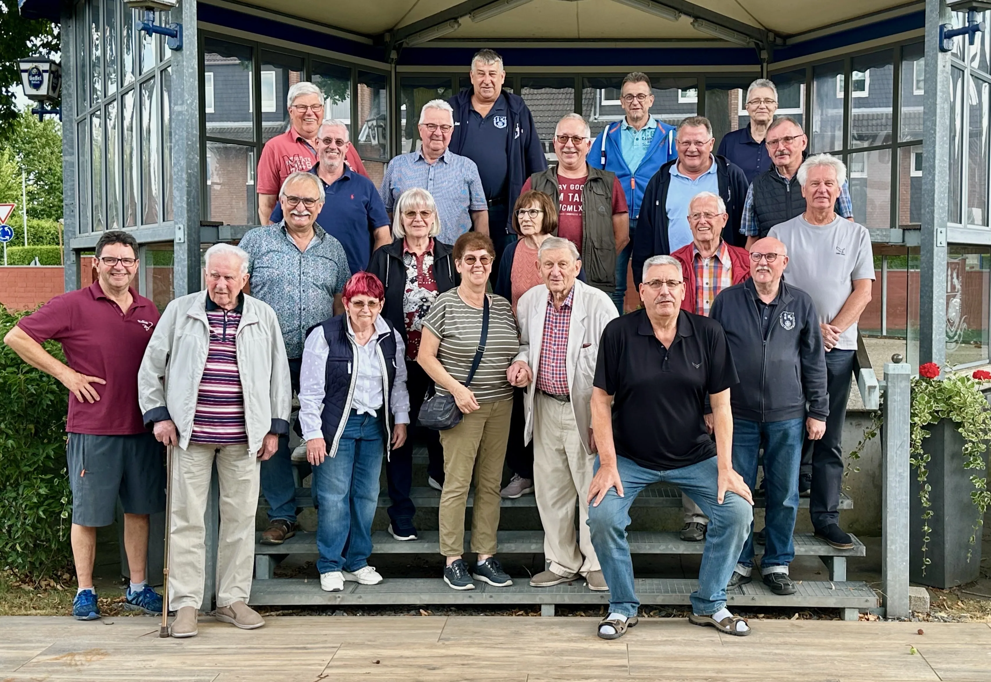 Gruppenbild der Seniorensportschützen