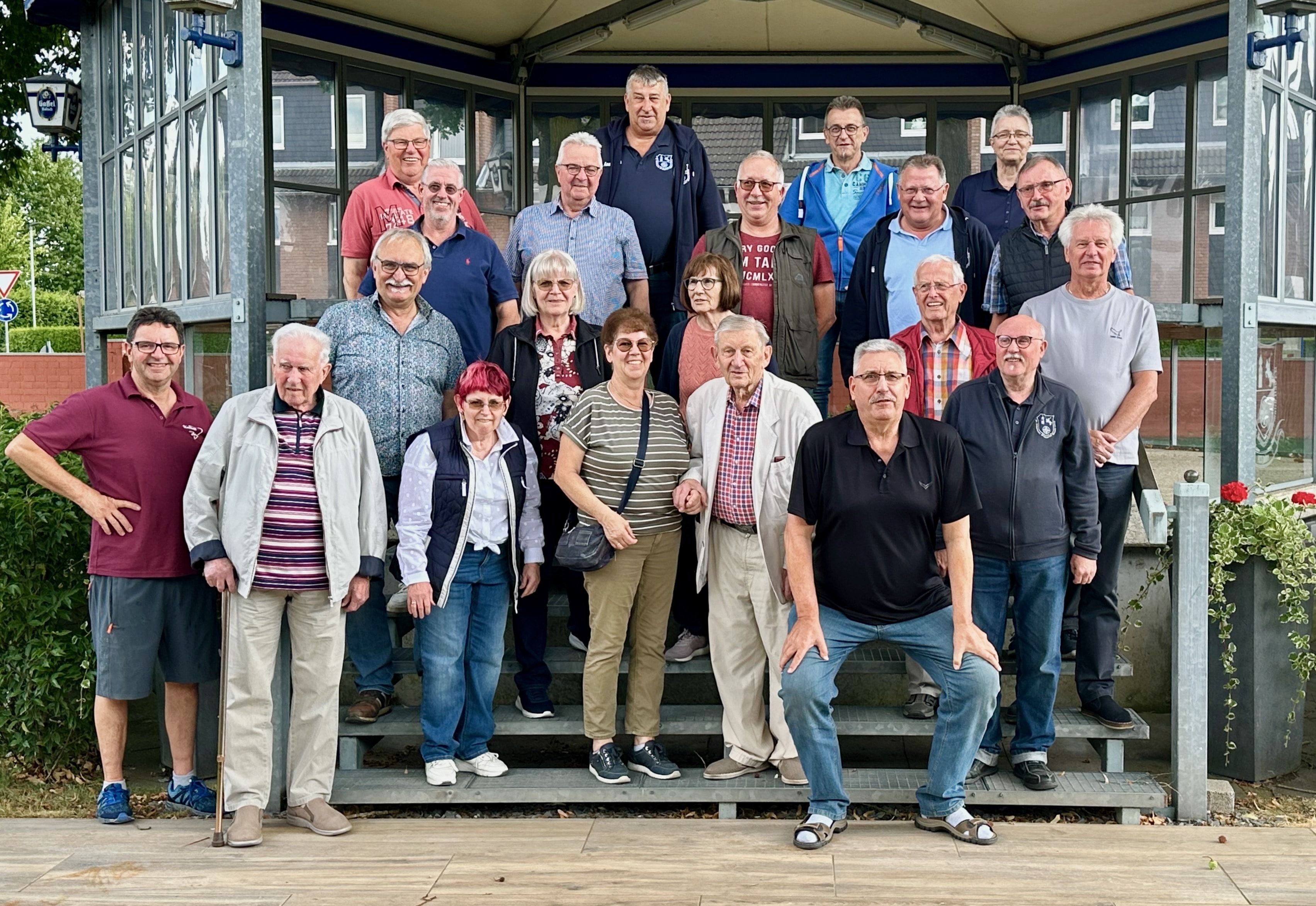 Gruppenbild der Seniorensportschützen