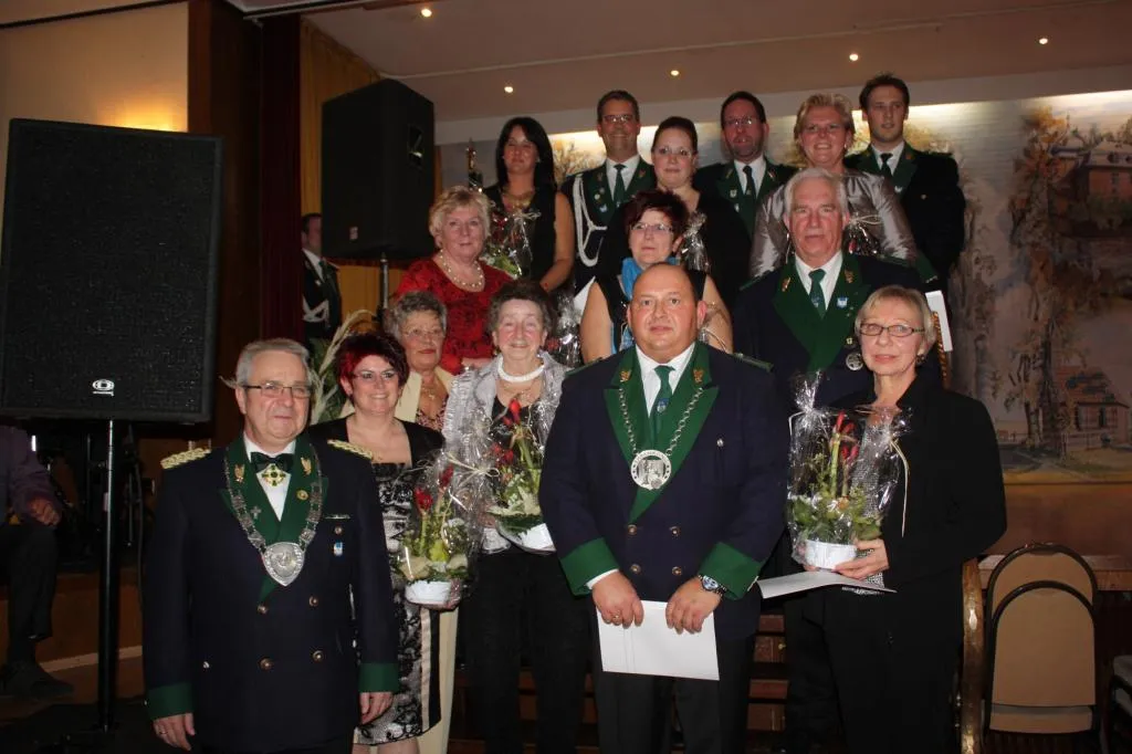 Jubilare der Bruderschaft im Jahr 2015