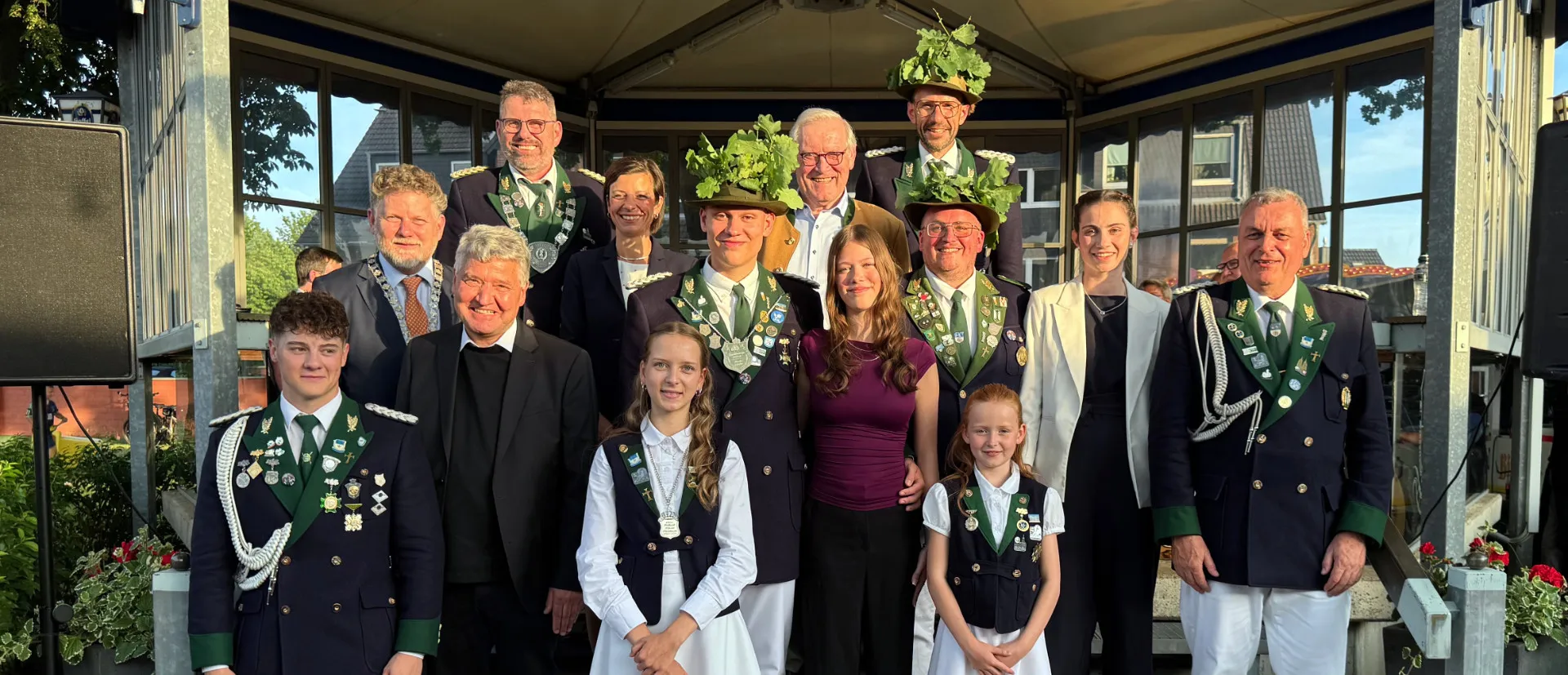 Die neuen Majestäten beim Bruderschaftsfest 2026