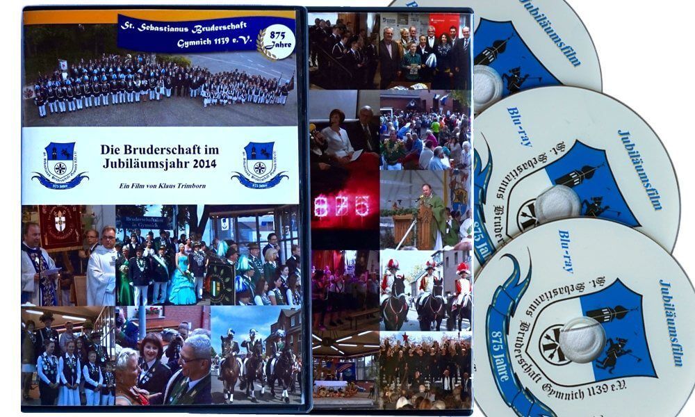 Abbildung der Blu-ray und Cover des Jubiläumsfilms