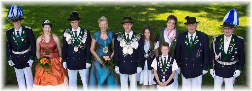 Gruppenbild der Majestäten aus dem Jahr 2013
