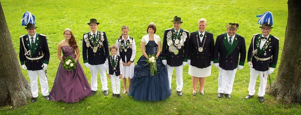 Gruppenbild der Majestäten aus dem Jahr 2014