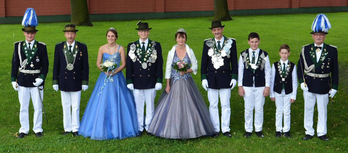 Gruppenbild der Majestäten aus dem Jahr 2016
