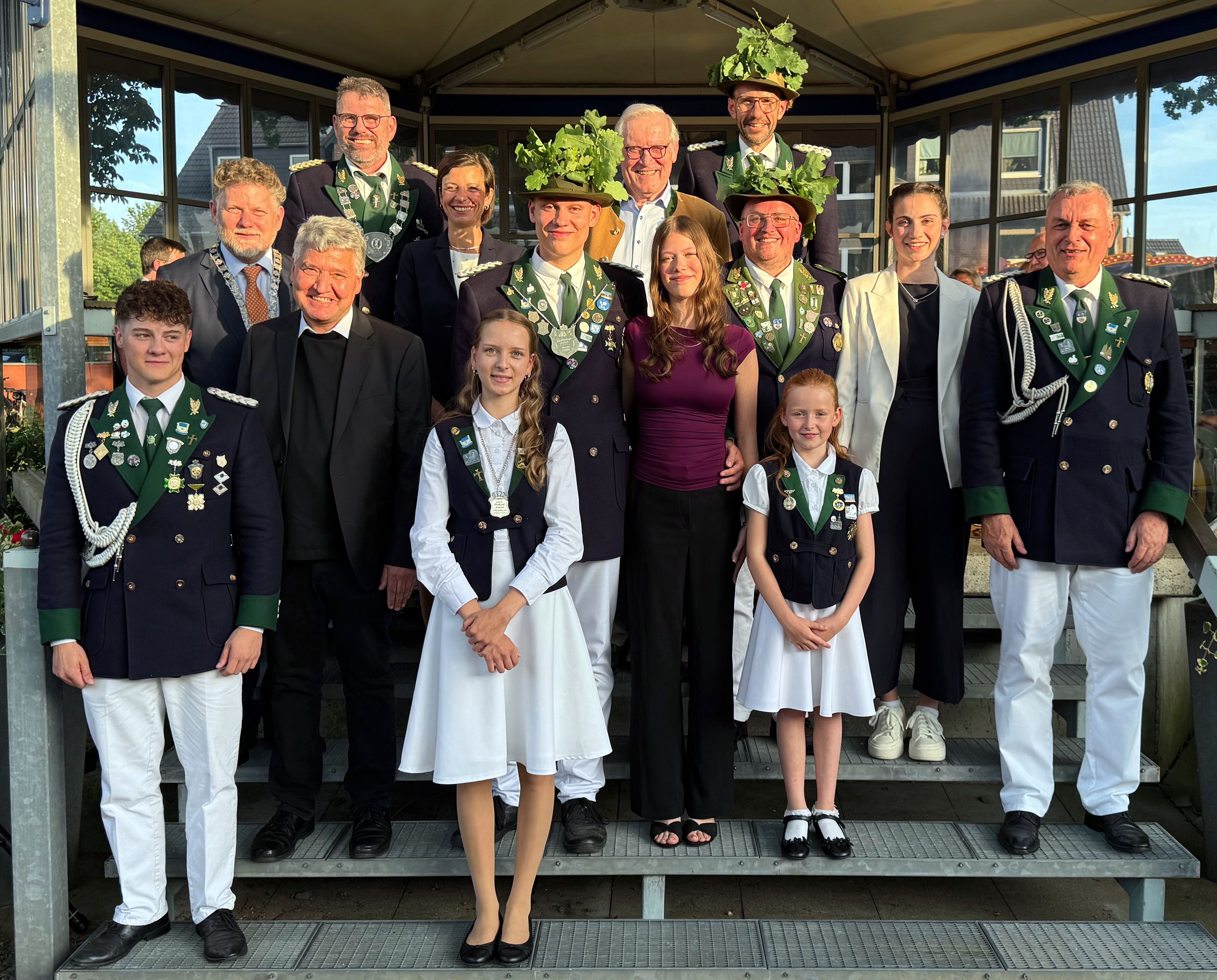 Die Majestäten der St. Seb. Bruderschaft Gymnich 1139 e.V. im Jahr 2024