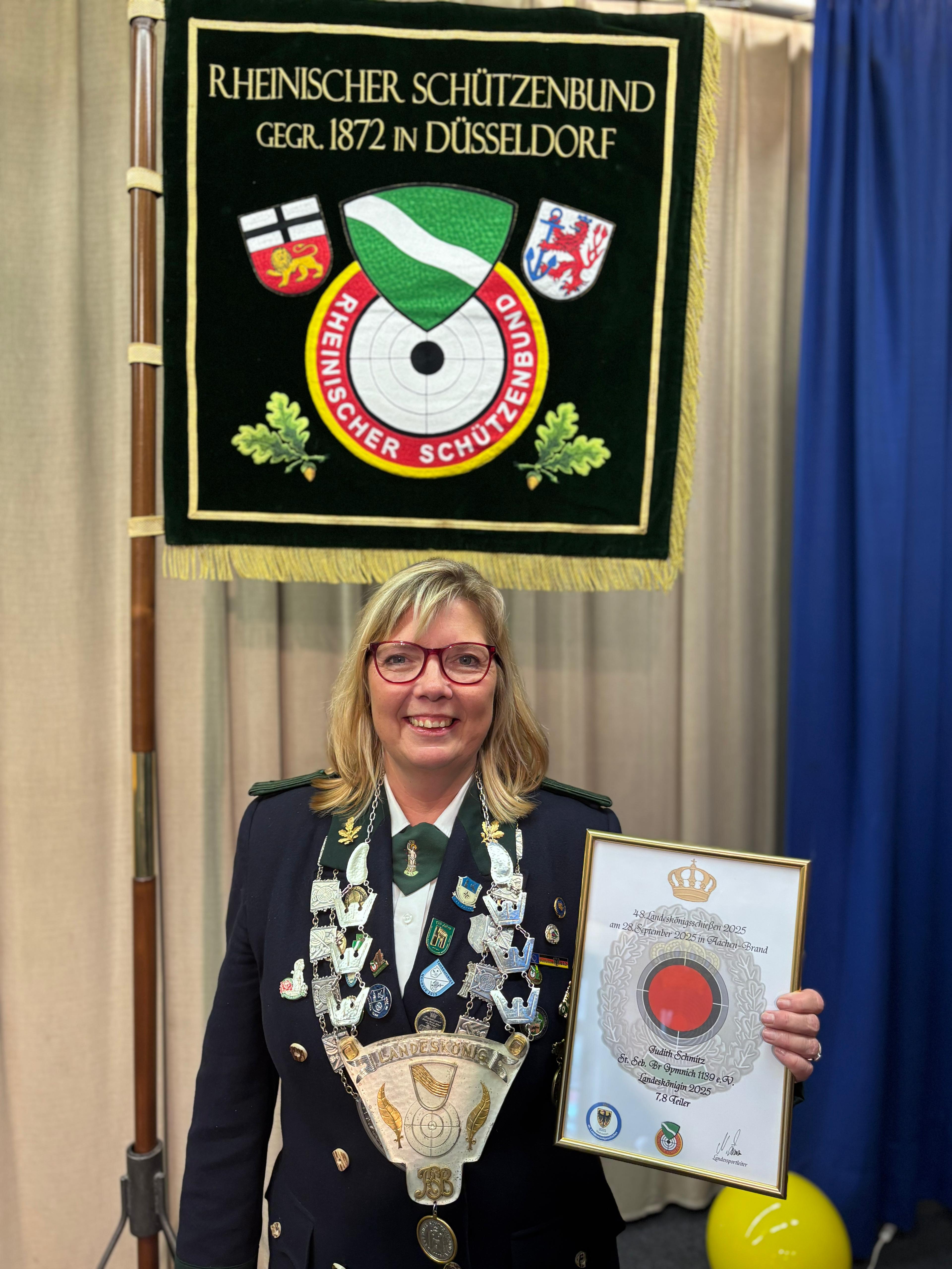 Neue Landeskönigin im RSB - Judith Schmitz