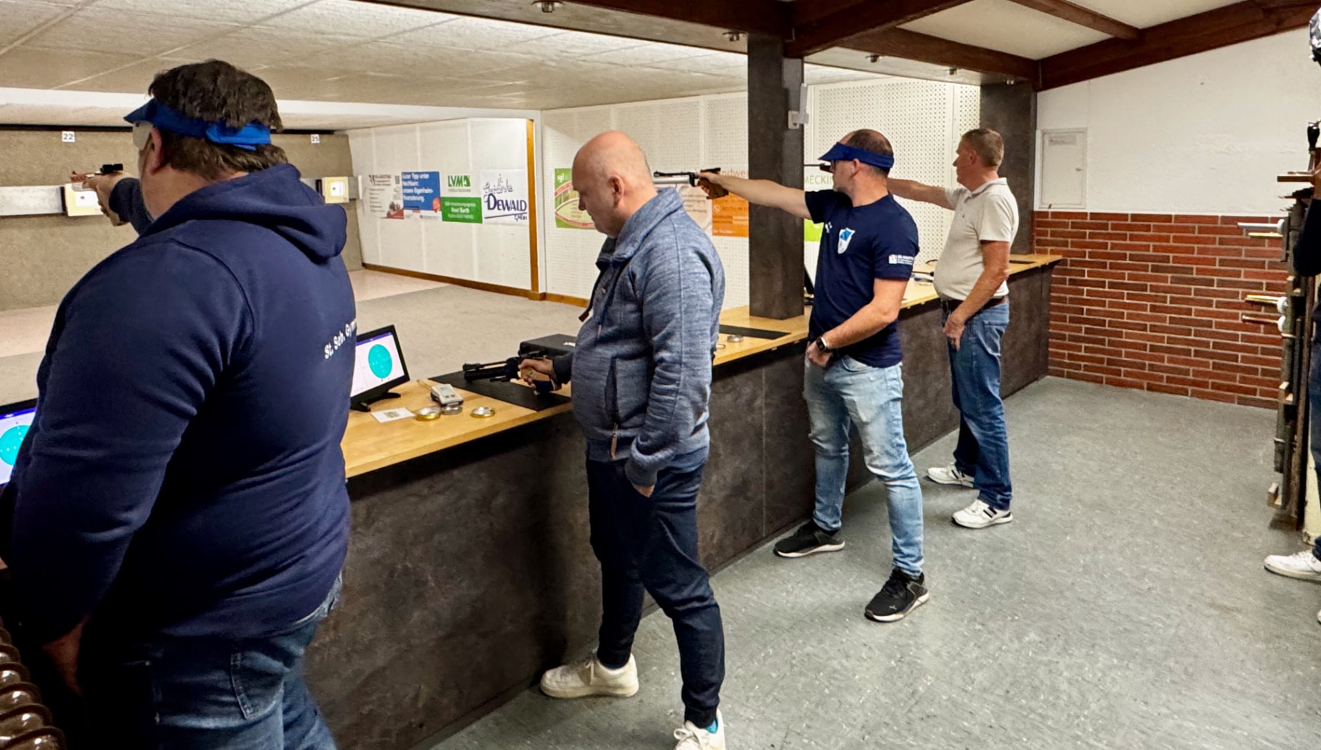 Spannendes Finale mit der Luftpistole