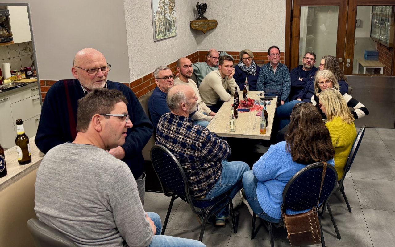 Stammtisch beim Neujahrskranzschießen