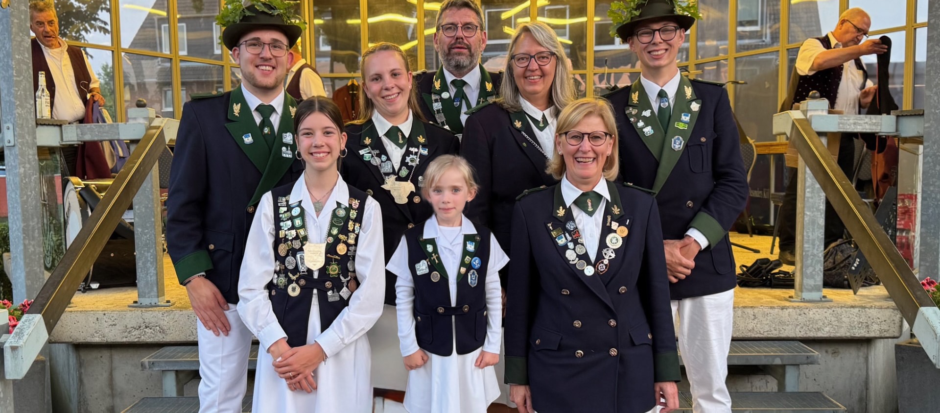 Die amtierenden Majestäten unserer Bruderschaft